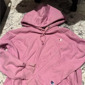 Champion Reverse Weave Pink Sweatshirt